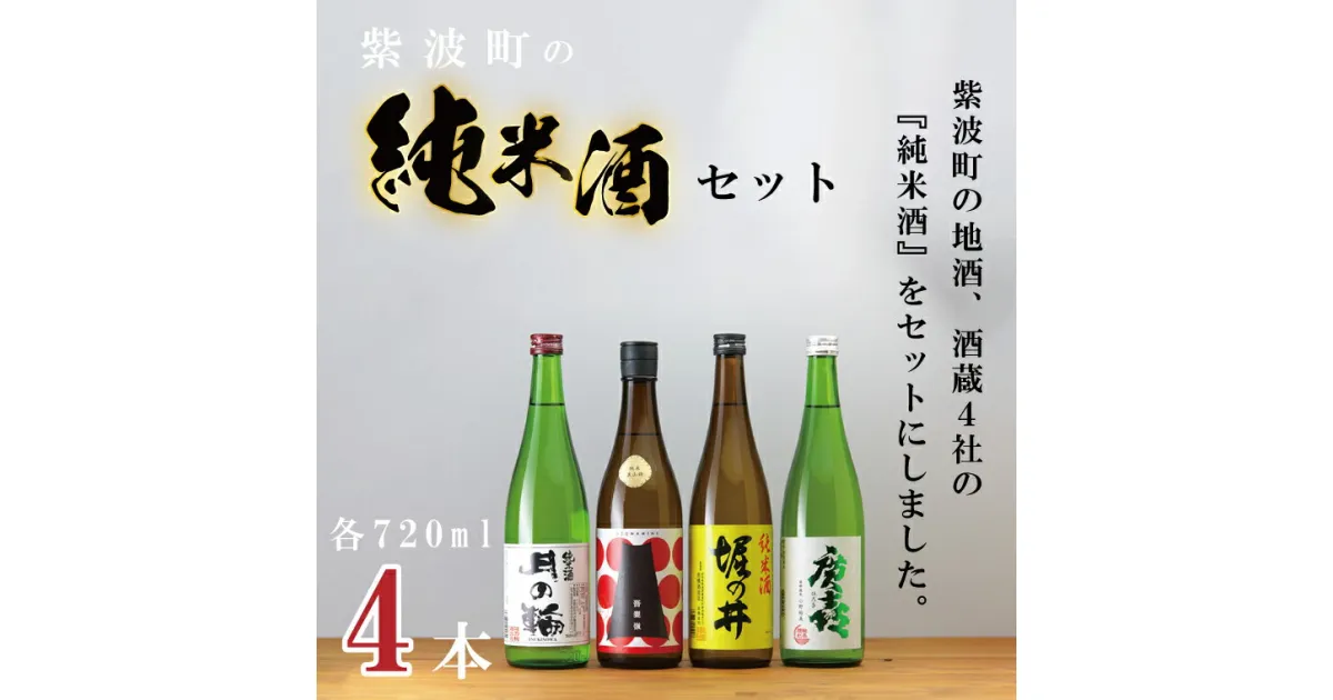 【ふるさと納税】紫波町の純米酒セット（AZ011-1）