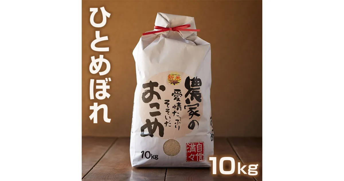 【ふるさと納税】令和6年産　岩手県矢巾町　ひとめぼれ精米10kg