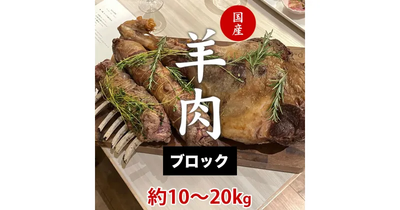 【ふるさと納税】国産 ラム肉 羊肉 ブロック肉 希少（約10～20kg）