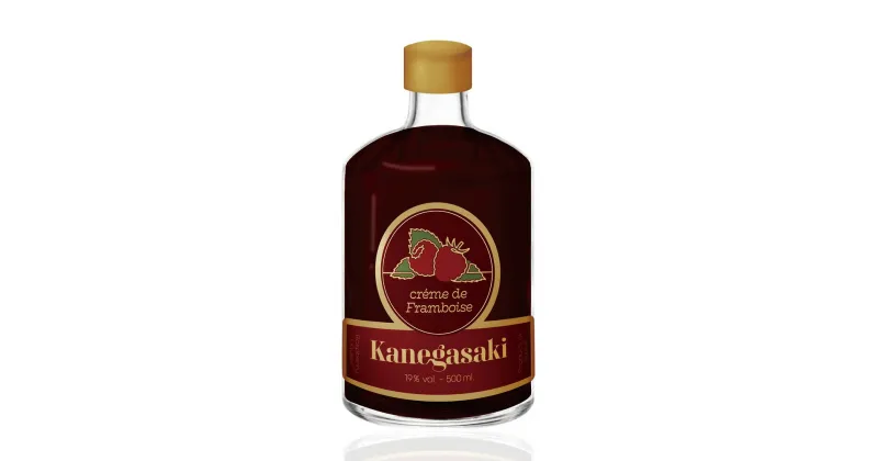 【ふるさと納税】リキュール ラズベリー お酒 créme de Framboise Kanegasaki フランボワーズ 岩手県 金ケ崎町