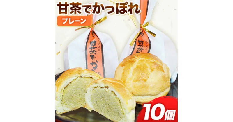 【ふるさと納税】甘茶でかっぽれ 10個入 小笠原菓子舗《90日以内に出荷予定(土日祝除く)》岩手県 九戸村 かっぽれ 甘茶 和菓子 菓子 スイーツ 送料無料