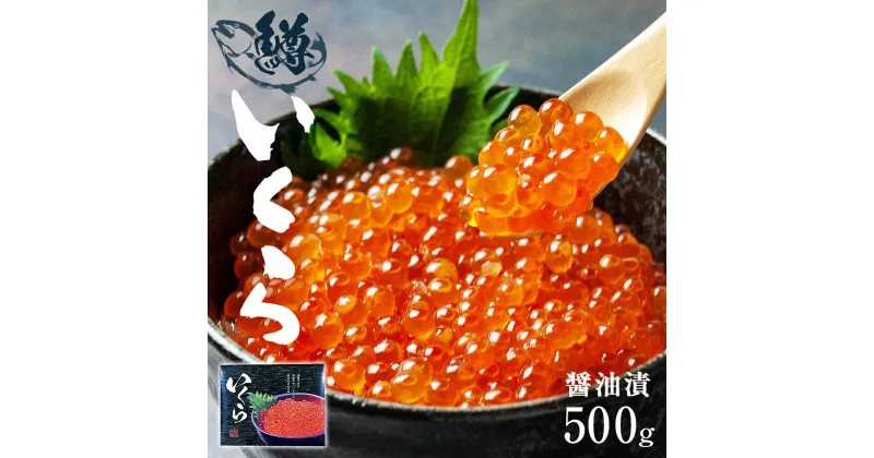 【ふるさと納税】 鱒いくら醤油漬500g (250g×2) 海鮮 冷凍 魚卵 鱒卵 イクラ マスいくら 鱒子 醤油漬け ギフト 送料無料 宮城県 石巻市 おつまみ いくら丼 イクラ丼 海鮮丼 海産物 海鮮 魚介類