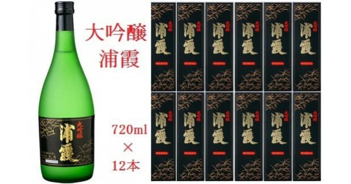 【ふるさと納税】 塩竈 浦霞大吟醸 1ダース 相原酒店