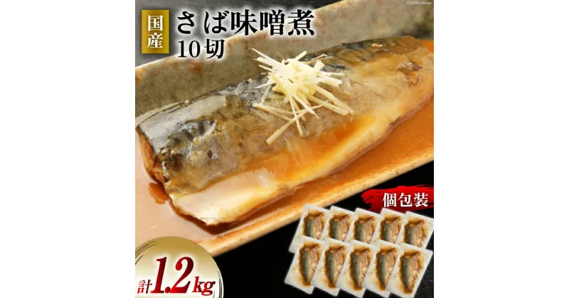 【ふるさと納税】国産 さば 味噌煮 120g×10パック [阿部長商店 宮城県 気仙沼市 20564777] 個包装 真空パック 鯖 サバ さば 味噌煮 惣菜 魚 加工品 切り身 さばみそ サバ味噌 簡単 簡単調理 温めるだけ 冷凍 感想