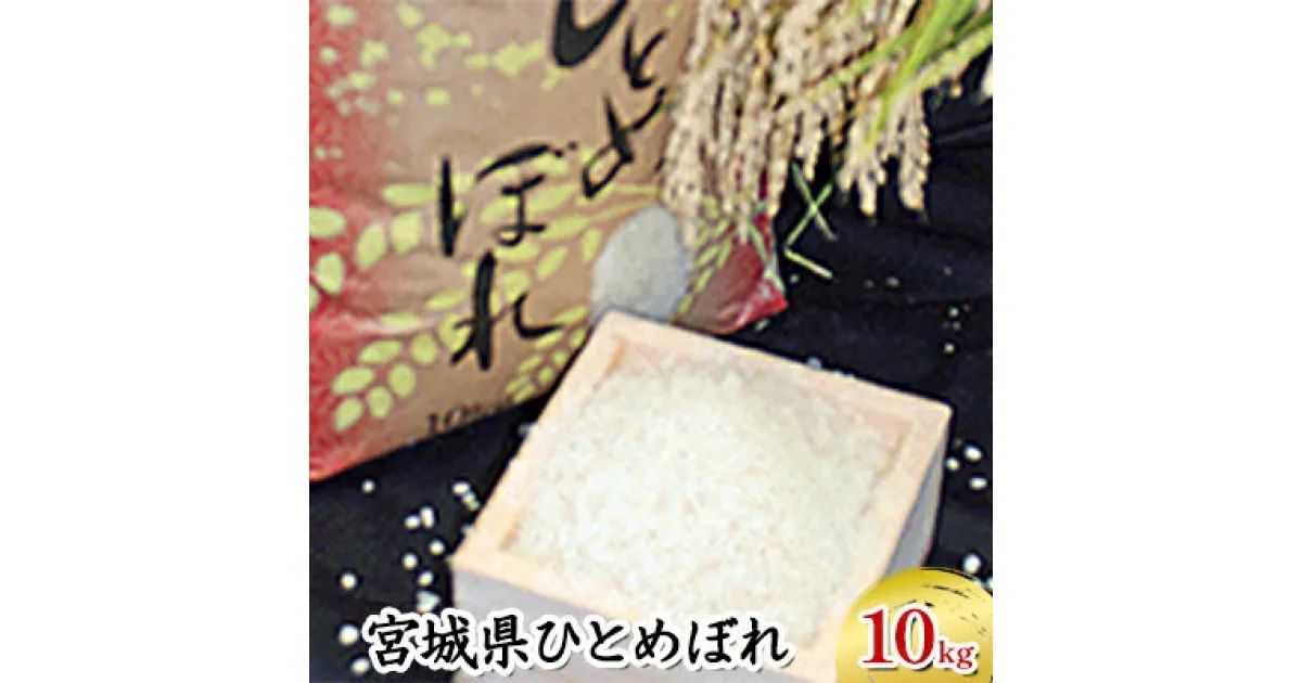 【ふるさと納税】【林ライス】令和6年度米 岩沼産 ひとめぼれ 10kg　 お米 ご飯 主食 炭水化物 ブランド米 発送 直前 精米 新鮮 おにぎり お弁当 宮城県産 産地直送 朝食 昼食 夕食 　お届け：2024年10月中旬頃より順次出荷予定