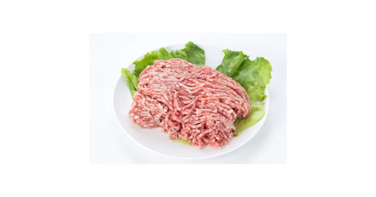 【ふるさと納税】豚肉 田んぼ豚 ひき肉 ハンバーグ用 1.5kg ( 500g × 3パック )