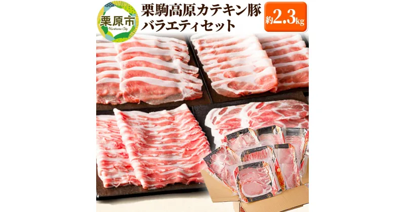 【ふるさと納税】栗駒高原カテキン豚バラエティセット 約2.3kg 【ロース、バラ、肩ロース、モモ、豚肉細切れ】しゃぶしゃぶ