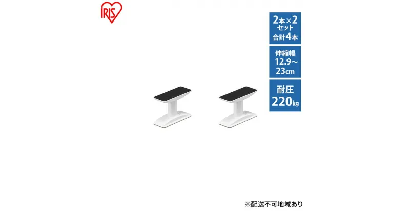 【ふるさと納税】防災 転倒防止 突っ張り棒 家具転倒防止伸縮棒 SSSサイズ ホワイト KTB-12R 4本セット アイリスオーヤマ 防災 防災用品 防災グッズ 地震対策 転倒防止器具 転倒防止用突っ張り棒 強力 伸縮棒 耐圧約220kg