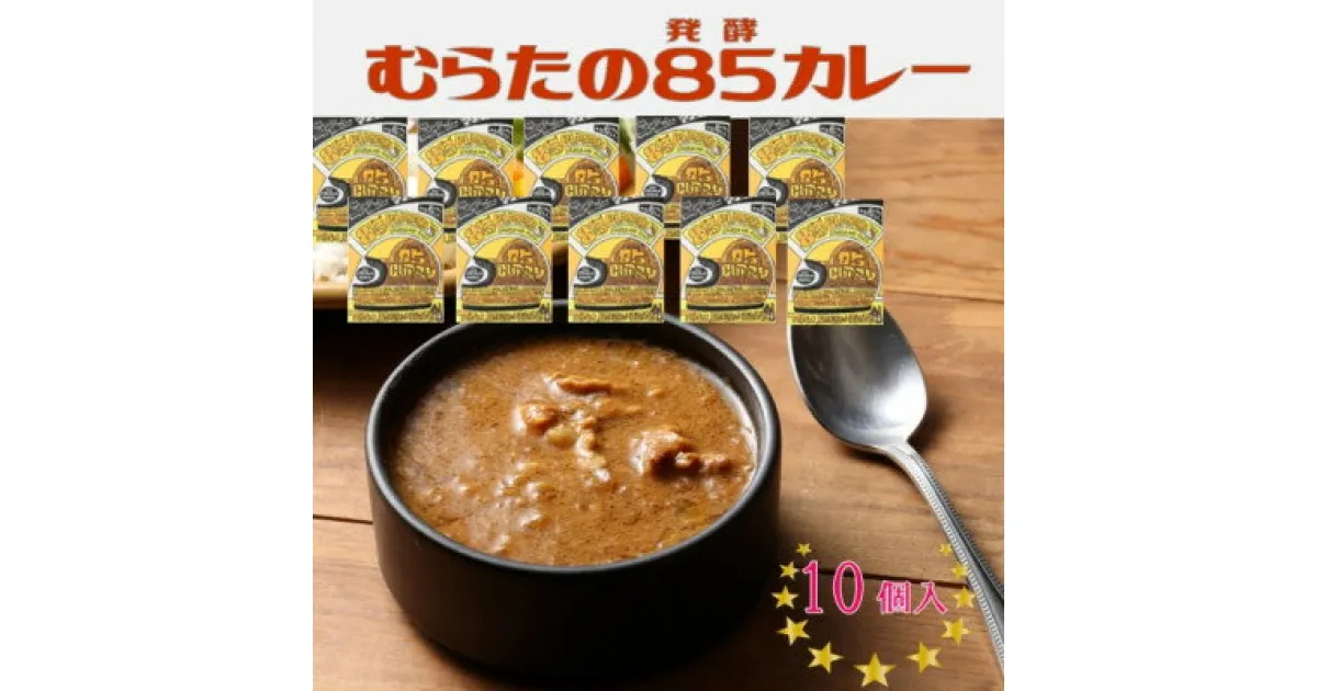 【ふるさと納税】むらた85(発酵)カレーセット(200g×10個)【1422795】